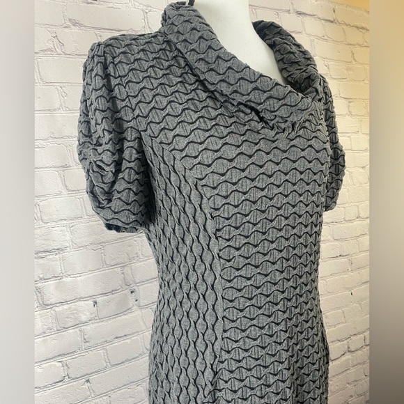 Evan Picone Modern Gray Dress size 14 - Picture 2 of 13